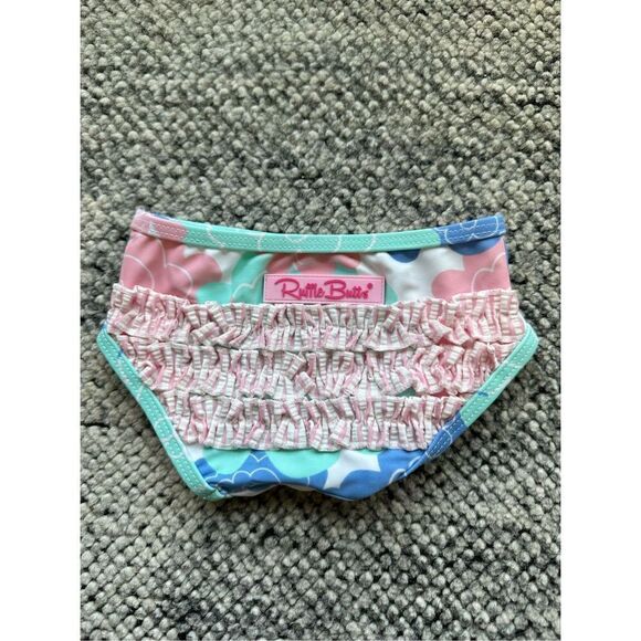 Ruffle Butts 3-6 months Baby Girl Swim Bottoms - Picture 1 of 3